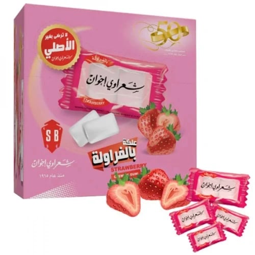 علك شعراوي نكهة الفراولة 70 قطعة