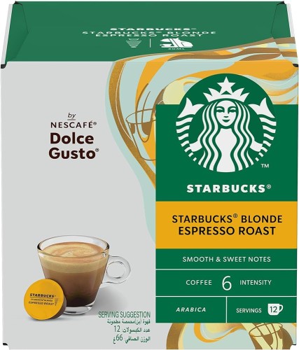 كبسولات ستاربكس بلوند اسبريسو روست – Starbucks Blo...