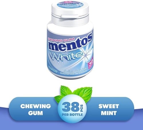 علك مينتوس 38 قطعة علكة بالنعناع الحلو ، ​​54 جرام...