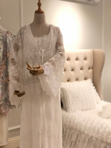 روب نفاس قطعتين