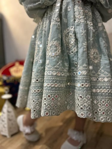 فستان رمضان وقبعه