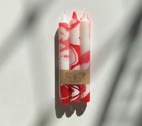 مجموعة شموع ماربل