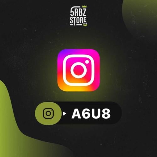 يوزر انستقرام رباعي ( A6u8 )