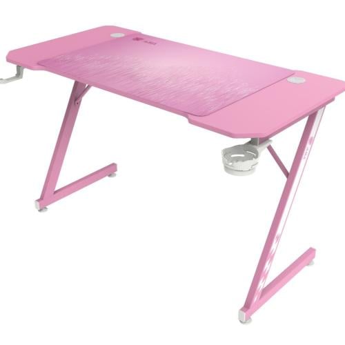 طاولة قيمنق مع ماوس باد موديل Z من ASA - وردي