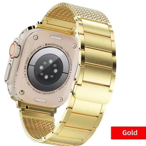 سوار معدني فاخر لساعة ابل من QUFEX