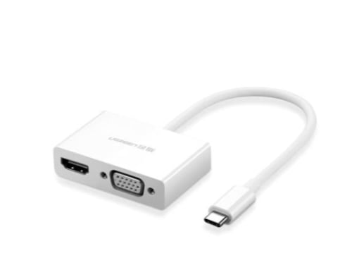 محول USB-C TO HDMI AND VGA من شركة UGREEN