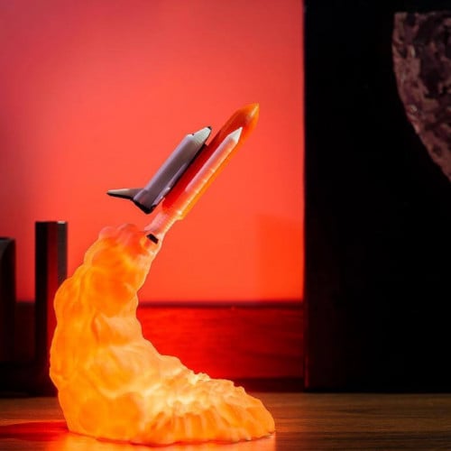 مجسم روكت مضيء