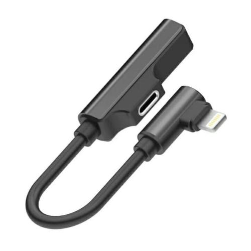 وصلة شحن و صوت بمنفذ LIGTNING من شركة MOXOM