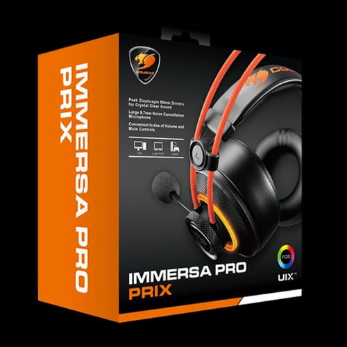 سماعة رأس سلكية ايميرسا برو بركس من شركة COUGAR