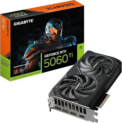 كرت شاشة GEFORCE RTX 5060 TI من شركة GIGABYTE