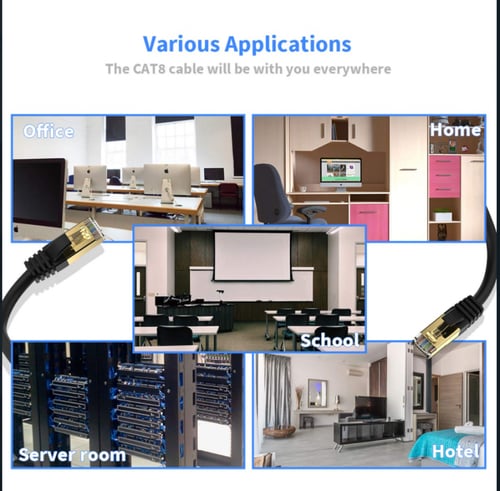 كيبل ايثرنت كات 8 من شركة ASA