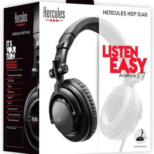 سماعة رأس سلكية HDP DJ45 من شركة HERCULES