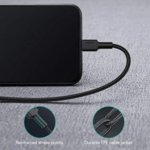 سلك شاحن USB-C TO LIGHTNING من شركة AUKEY