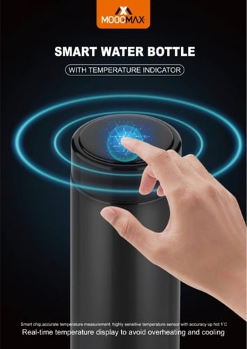 زجاجة مياه ذكية من MOOGMAX