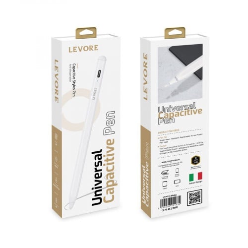 قلم ذكي ليفوري متوافق مع جميع شاشات اللمس ويدعم را...