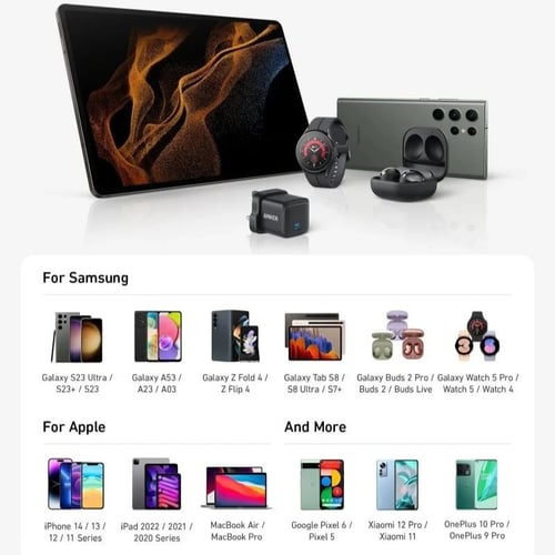 شاحن جداري اصدار 313 الجيل 3 من شركة ANKER