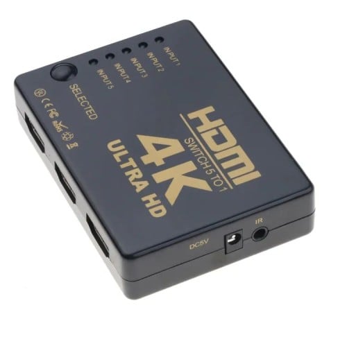 مقسم HDMI بدقة 4K ب 5 مخارج