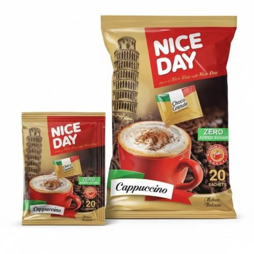 نايس داي كابتشينو بدون سكر مضاف 20 ظرف Nice Day