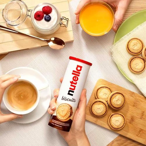 بسكويت نوتيلا الفاخر 12 قطعة - 166 جم Nutella Bisc...
