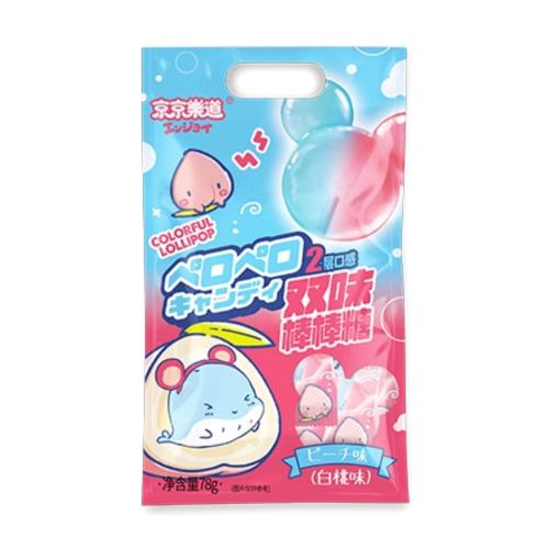 حلوى مصاص بنكهة الخوخ الابيض - 78 جرام - مستورد