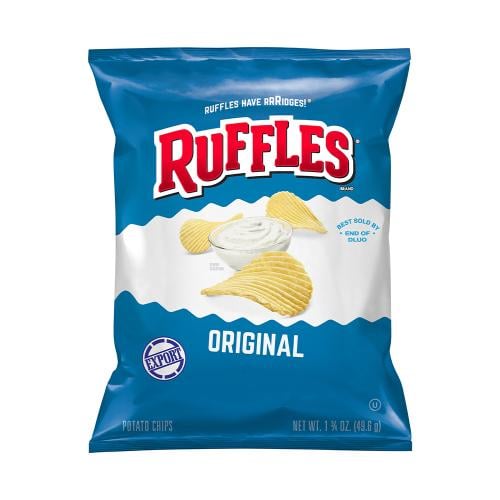 شيبس رافلز النكهة الأصلية - 49.6 جم Ruffles Origin...