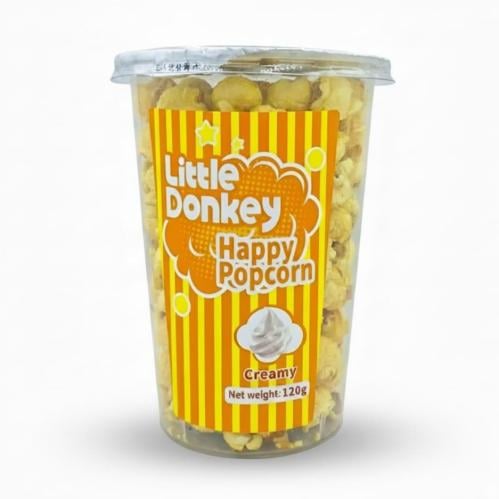 فشار بوب كورن ليتل دونكي كريمية - 120 جم Little Do...