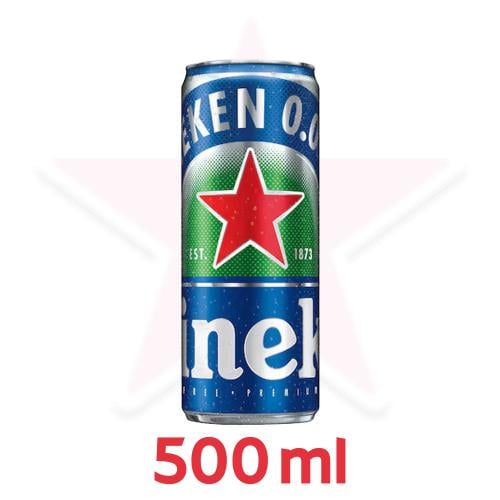 هينكن علبة شعير خالية من الكحول 500 مل