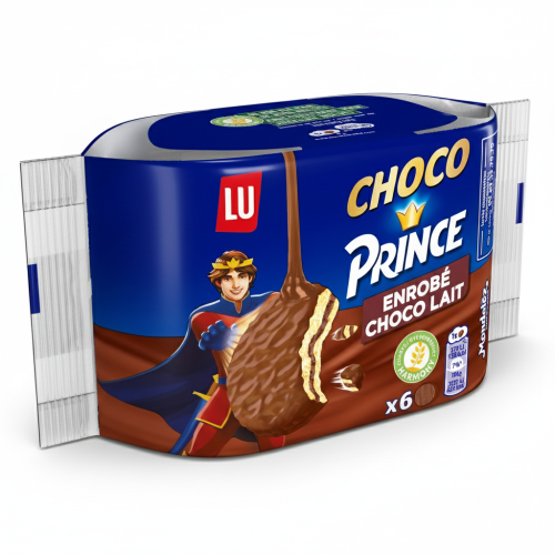 بسكويت شوكو برنس المحشو والمغطى بالشوكولاتة 6 قطع...