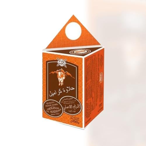 المداح الاصلي حلاوة كراميل - 200 جم