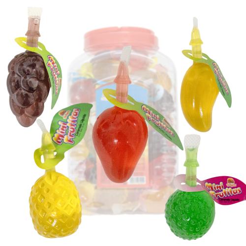 حلوى جيلي سائلة مكسيكية نكهات فواكه - بالحبة 35 مل