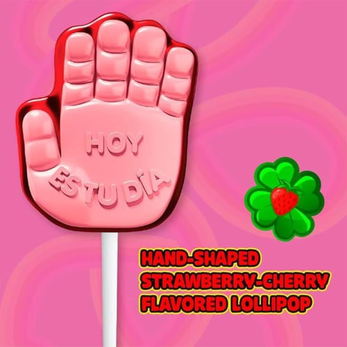 مصاصة ڤيرو المكسيكية يد الحظ - كرز وفراولة حلوى ال...