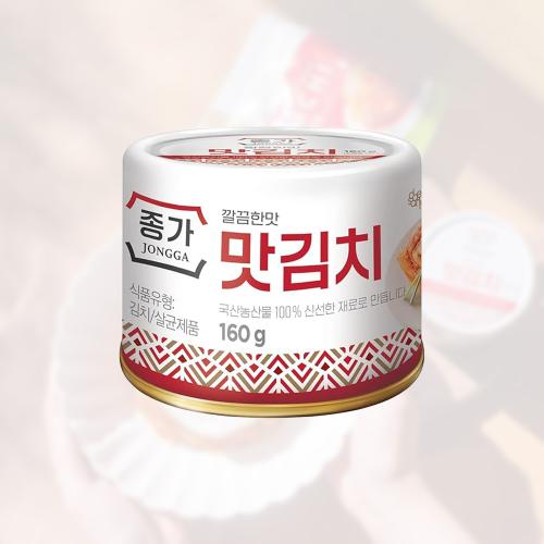 كيمتشي كوري محمص 160 جرام - jongga kimchi original