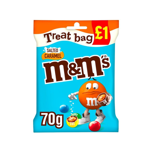 ام اند امز شوكولاتة مع كراميل مملح - 70 جم