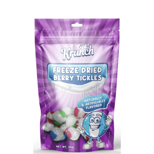 كرنشي تيكلز المقرمشة بنكهة التوت - حلوى مجففة