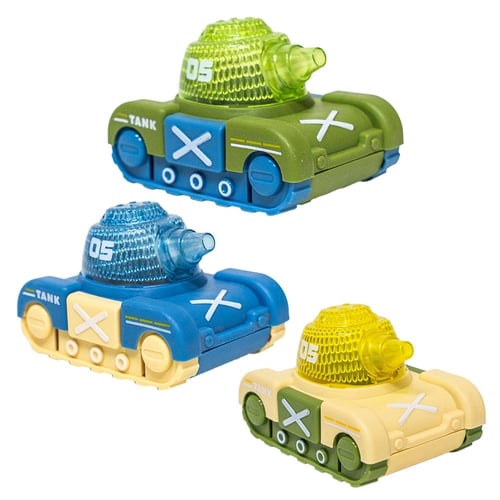 لعبة الدبابة المضيئة - 1 قطعة Inertia Toy Tank