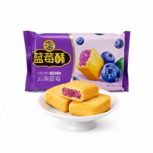 معمول ياباني بالتوت الأزرق المحشي الفاخر 184 جرام...