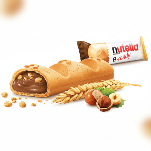 ويفر نوتيلا كريمة البندق 22 جم Nutella B-ready