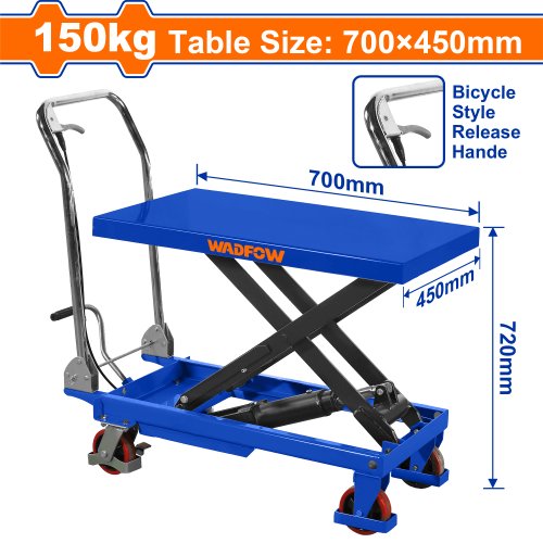 طاولة رفع يدوية 150KGWADFOW WNX1R15