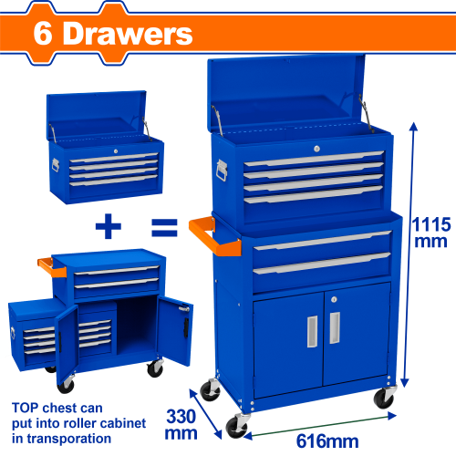 دولاب عدة دورين WADFOW WCS4A08