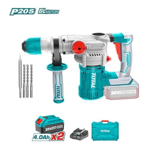 هلتي بطارية 20 فولت 28 مم 4 أمبير 2 بطارية TOTAL م...