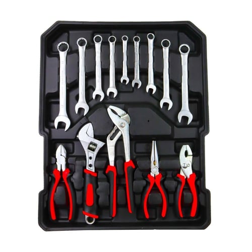 شنطة عدة متكاملة 187 قطعة مع طقم مفتاح مشترك