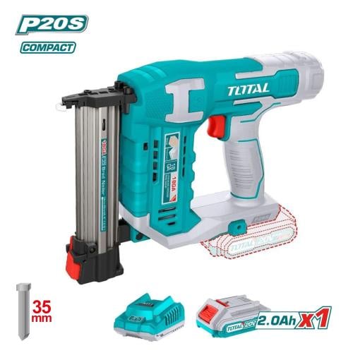 دباسه مسمار بطارية مقاس من 15~35 ملم للخشب - توتال...