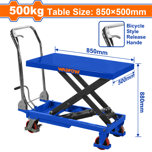 طاولة رفع يدوية 500KGWADFOW WNX1R50