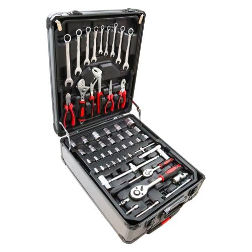 شنطة عدة متكاملة 187 قطعة مع طقم مفتاح مشترك