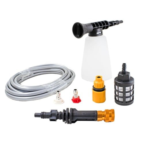 مضخة غسيل سيارات لاسلكي - ضغط عالي - كيت تولز