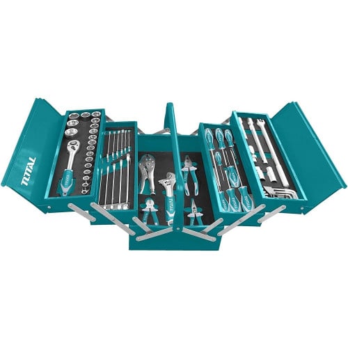 شنطة حبوب وعدة 59 قطعة - توتال THTCS12591