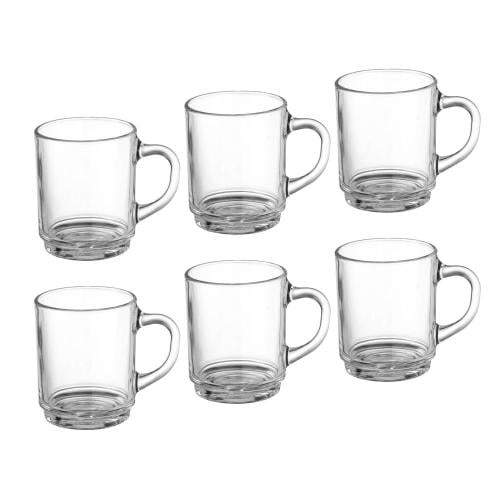 كوب زجاجي شفاف 260 مل