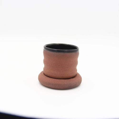 كوب اسبريسو مع صحن