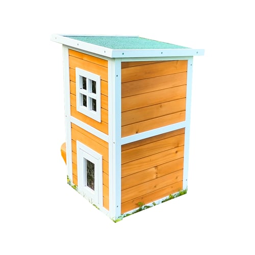 قفص للقطط طابقين