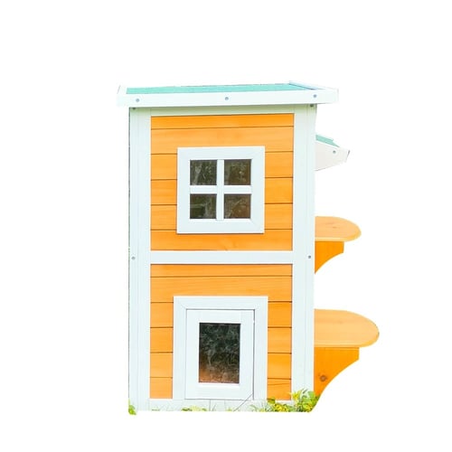 قفص للقطط طابقين